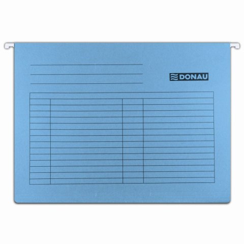 Teczka zawieszkowa Donau A4 niebieski karton 230g (7410905-10) Teczka zawieszkowa Donau A4 niebieski karton 230g (7410905-10)