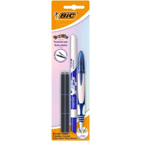 Zestaw piśmienniczy Bic Kids blister pióro+wymazywacz+6naboi 3086123662094 (993084) Zestaw piśmienniczy Bic Kids blister pióro+wymazywacz+6naboi 3086123662094 (993084)