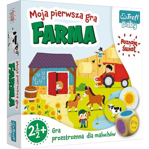 Gra edukacyjna Trefl Baby - Moja Pierwsza Gra (02109) Gra edukacyjna Trefl Baby - Moja Pierwsza Gra (02109)