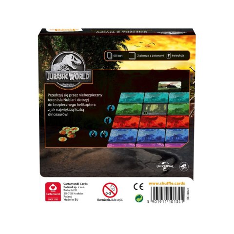 Gra karciana Cartamundi Jurassic World (10034843) Gra karciana Cartamundi Jurassic World (10034843)