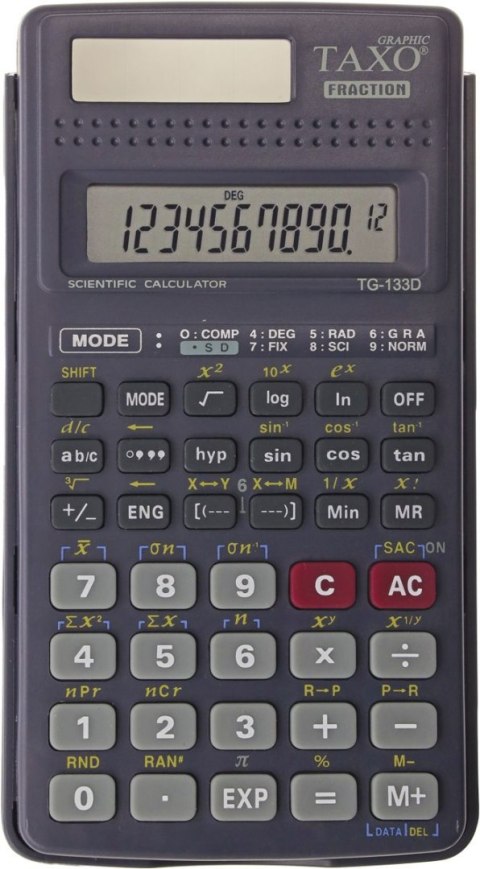 Kalkulator naukowy TG-133D Taxo Graphic Kalkulator naukowy TG-133D Taxo Graphic