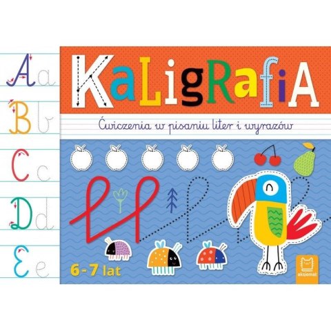 Książeczka edukacyjna Aksjomat Kaligrafia. Ćwiczenia w pisaniu liter i wyrazów 6-7 lat Książeczka edukacyjna Aksjomat Kaligrafia. Ćwiczenia w pisaniu liter i wyrazów 6-7 lat