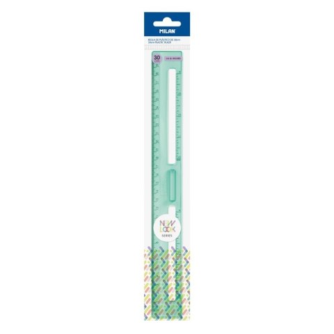 Linijka plastikowa Milan New Look 30cm (353801NL) Linijka plastikowa Milan New Look 30cm (353801NL)