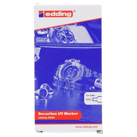Marker specjalistyczny Edding UV 8280 1,5-3,00mm okrągła końcówka (ED-8280100) Marker specjalistyczny Edding UV 8280 1,5-3,00mm okrągła końcówka (ED-8280100)