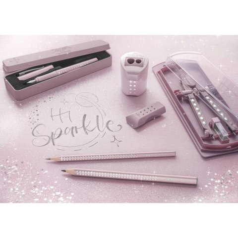 Ołówek Faber Castell Jumbo Sparkle metallic Rose B (111661 FC) Ołówek Faber Castell Jumbo Sparkle metallic Rose B (111661 FC)
