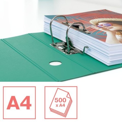 Segregator dźwigniowy Esselte Colour Breeze A4 82mm zielony (626218) Segregator dźwigniowy Esselte Colour Breeze A4 82mm zielony (626218)