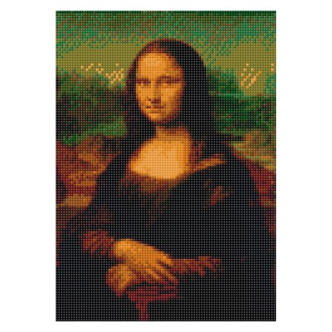 Zestaw kreatywny Flamingo Line Diamentowa mozaika 30x40cm Mona Lisa (TMS29478) Zestaw kreatywny Flamingo Line Diamentowa mozaika 30x40cm Mona Lisa (TMS29478)