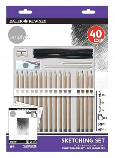 Zestaw plastyczny Daler Rowney Simply Art (644500410) Zestaw plastyczny Daler Rowney Simply Art (644500410)
