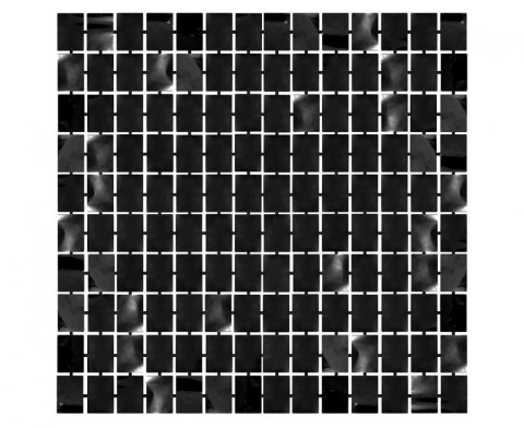 Dekoracja Godan Kurtyna B&C Kwadrat, metaliczna czarna, 100x200 cm (SH-KKMC) Dekoracja Godan Kurtyna B&C Kwadrat, metaliczna czarna, 100x200 cm (SH-KKMC)