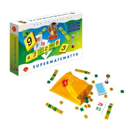 Gra edukacyjna Alexander Sowa Mądra Głowa Supermatematyk (0466) Gra edukacyjna Alexander Sowa Mądra Głowa Supermatematyk (0466)
