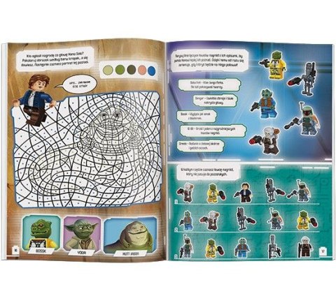 Książeczka edukacyjna Ameet LEGO® Star Wars™. Przemytnik, rebeliant, bohater! LNC 6309 P1 Książeczka edukacyjna Ameet LEGO® Star Wars™. Przemytnik, rebeliant, bohater! LNC 6309 P1