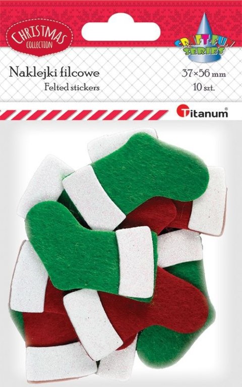 Naklejka (nalepka) Titanum Craft-Fun Series filcowe xmass (4826) Naklejka (nalepka) Titanum Craft-Fun Series filcowe xmass (4826)
