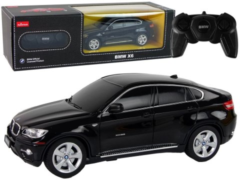 Samochód Lean R/C Bmw X6 1:24 Rastar Czarne (15259) Samochód Lean R/C Bmw X6 1:24 Rastar Czarne (15259)