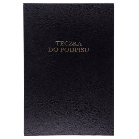 Teczka do podpisu Barbara A4 czarny 10k. (1822209) Teczka do podpisu Barbara A4 czarny 10k. (1822209)