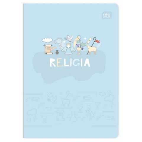 Zeszyt tematyczny Interdruk RELIGIA A5 60k. 70g krata Zeszyt tematyczny Interdruk RELIGIA A5 60k. 70g krata