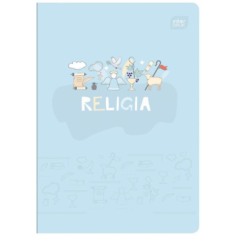 Zeszyt tematyczny Interdruk RELIGIA A5 60k. 70g krata Zeszyt tematyczny Interdruk RELIGIA A5 60k. 70g krata