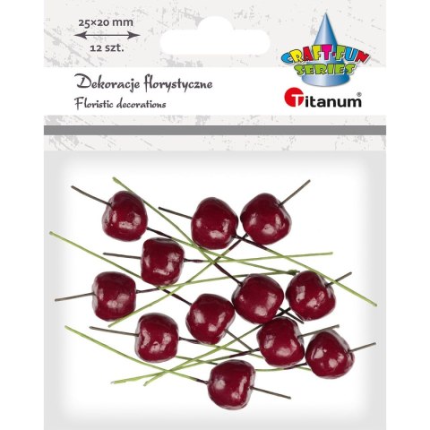 Dekoracja Titanum Craft-Fun Series Jabłuszka na piku Dekoracja Titanum Craft-Fun Series Jabłuszka na piku