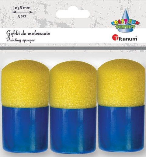 Pędzel Titanum Craft-Fun Series gąbka do malowania 3,8cm (20CH0522-1) Pędzel Titanum Craft-Fun Series gąbka do malowania 3,8cm (20CH0522-1)