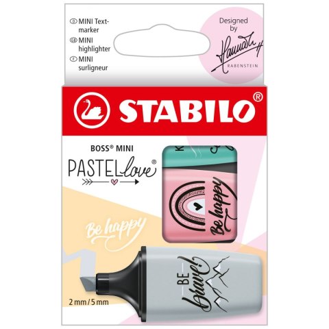 Zakreślacz Stabilo BOSS mini 3kol 113,129,194, mix 2,0-5,0mm (07/03-49) Zakreślacz Stabilo BOSS mini 3kol 113,129,194, mix 2,0-5,0mm (07/03-49)