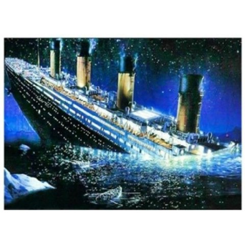 Zestaw kreatywny Norimpex Diamentowa mozaika Titanic 40x30cm (NO-1006306) Zestaw kreatywny Norimpex Diamentowa mozaika Titanic 40x30cm (NO-1006306)