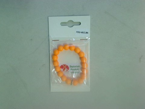 Bransoletka Mol bransoletka perła muszlowa pomarańcz 10mm Bransoletka Mol bransoletka perła muszlowa pomarańcz 10mm