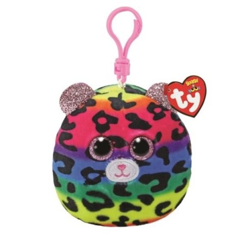 Brelok Ty Squish-a-Boos DOTTY - wielokolorowy lampart (TY39568) Brelok Ty Squish-a-Boos DOTTY - wielokolorowy lampart (TY39568)