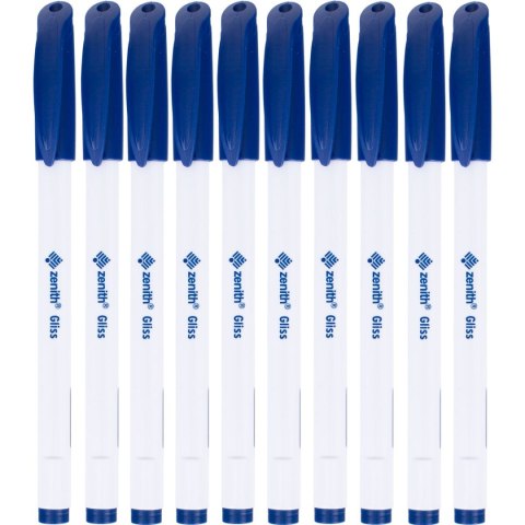 Długopis Zenith Gliss niebieski 0,5mm Długopis Zenith Gliss niebieski 0,5mm