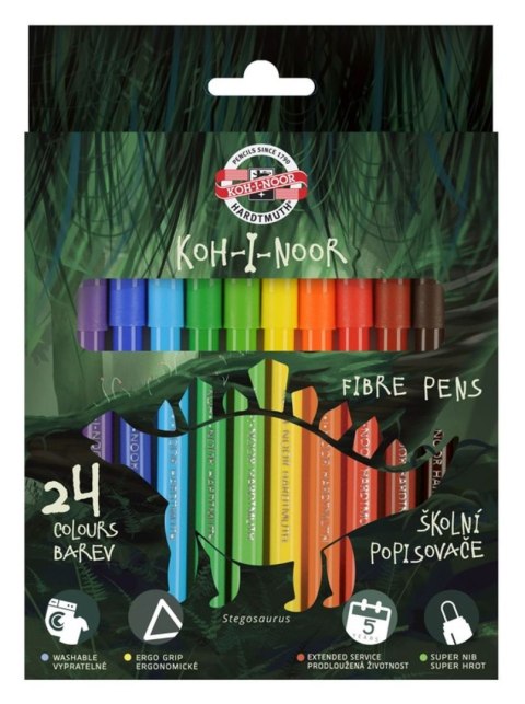 Flamaster Koh-I-Noor 24 kol. (7710/2BD) Flamaster Koh-I-Noor 24 kol. (7710/2BD)