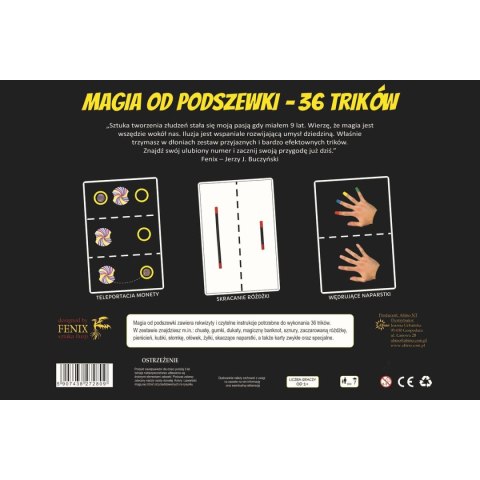 Gra edukacyjna Abino mały magik MAGAIA OD PODSZEWKI magia od podszewki Gra edukacyjna Abino mały magik MAGAIA OD PODSZEWKI magia od podszewki
