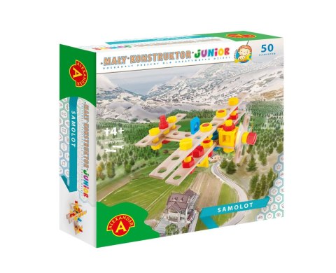 Gra edukacyjna Alexander Mały konstuktor samolot Gra edukacyjna Alexander Mały konstuktor samolot