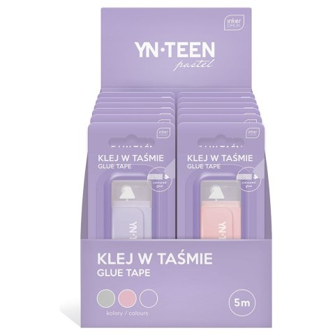 Klej w taśmie Interdruk Pastel 5902277312150 5m (IKLTAŚPAS) Klej w taśmie Interdruk Pastel 5902277312150 5m (IKLTAŚPAS)