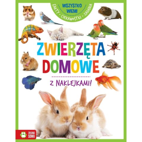 Książeczka edukacyjna Zielona Sowa Wszystko wiem! Zwierzęta Książeczka edukacyjna Zielona Sowa Wszystko wiem! Zwierzęta