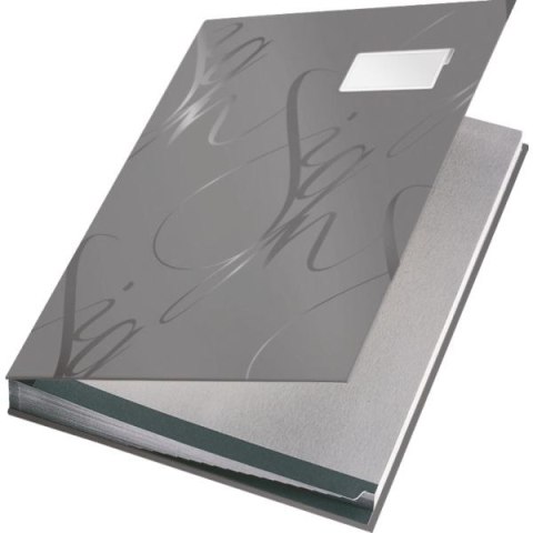 Teczka do podpisu Leitz KSIĄŻKA NA DOKUMENTY DO PODPISU A4 szara 18k. papier (57450085) Teczka do podpisu Leitz KSIĄŻKA NA DOKUMENTY DO PODPISU A4 szara 18k. papier (57450085)