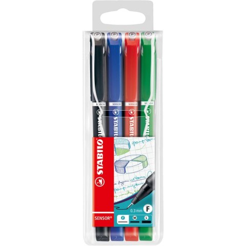 Cienkopis Stabilo Sensor 189/4 4006381109086, mix 0,3mm 8kol. Cienkopis Stabilo Sensor 189/4 4006381109086, mix 0,3mm 8kol.