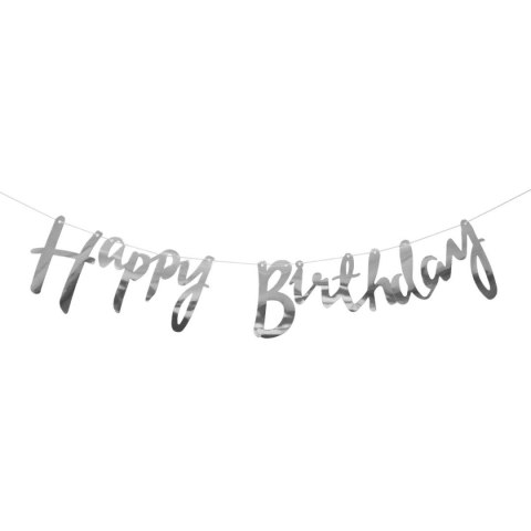 Girlanda Arpex Happy Birthday srebrna (HF5367SRE-1353) Girlanda Arpex Happy Birthday srebrna (HF5367SRE-1353)