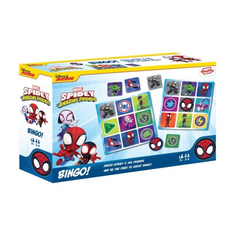 Gra logiczna Cartamundi Spidey - Bingo (130015016) Gra logiczna Cartamundi Spidey - Bingo (130015016)