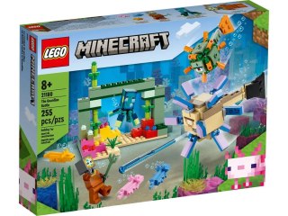 Klocki konstrukcyjne Lego Minecraft Walka ze strażnikami (21180)