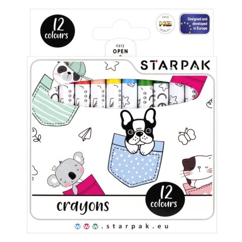 Kredki ołówkowe Starpak Minisy (490945) Kredki ołówkowe Starpak Minisy (490945)