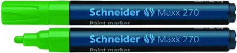 Marker olejowy Schneider Maxx 270, zielony 1,0-3,0mm (SR127004) Marker olejowy Schneider Maxx 270, zielony 1,0-3,0mm (SR127004)