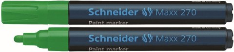 Marker olejowy Schneider Maxx 270, zielony 1,0-3,0mm (SR127004) Marker olejowy Schneider Maxx 270, zielony 1,0-3,0mm (SR127004)