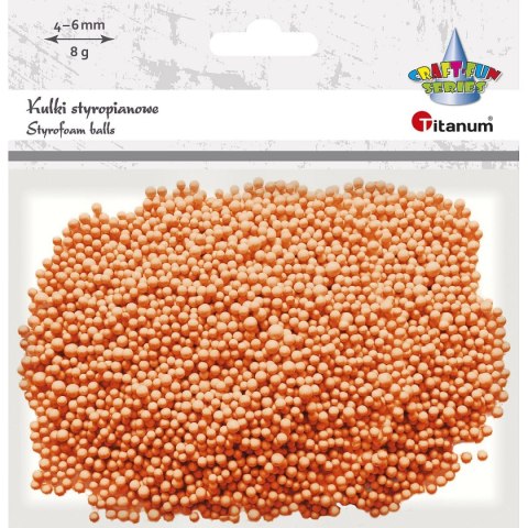 Ozdoba styropianowa Titanum Craft-Fun Series kulki (5mm/8g) Ozdoba styropianowa Titanum Craft-Fun Series kulki (5mm/8g)