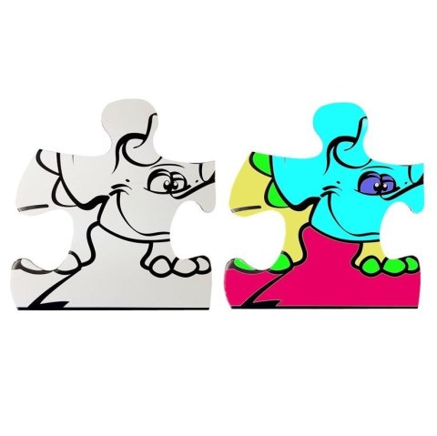 Puzzle Lean Do Kolorowania Era Dinozaurów Pisaki 24 el. (7798) Puzzle Lean Do Kolorowania Era Dinozaurów Pisaki 24 el. (7798)