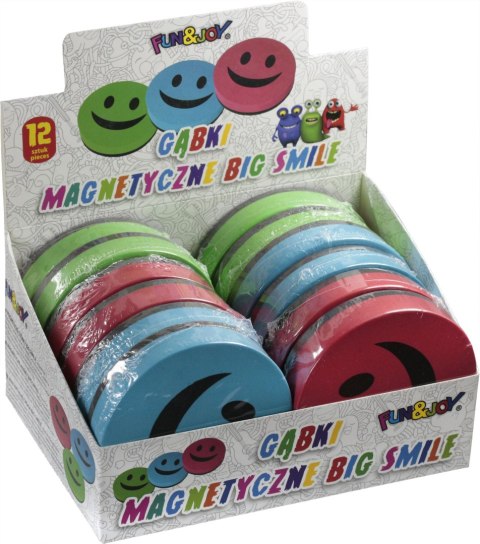 Ścieracz do tablicy Fun&Joy magnetyczna (BIG SMILE) Ścieracz do tablicy Fun&Joy magnetyczna (BIG SMILE)