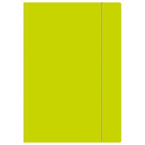 Teczka kartonowa na gumkę A4+ limonkowa Interdruk (TEGUFLUOL) Teczka kartonowa na gumkę A4+ limonkowa Interdruk (TEGUFLUOL)