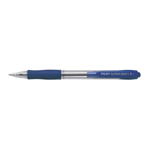 Długopis olejowy Pilot Super Grip niebieski 0,21mm (BPGP-10R-F-L) Długopis olejowy Pilot Super Grip niebieski 0,21mm (BPGP-10R-F-L)