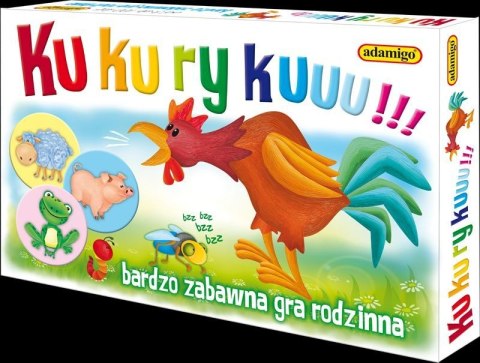 Gra edukacyjna Adamigo kukuryku Gra edukacyjna Adamigo kukuryku