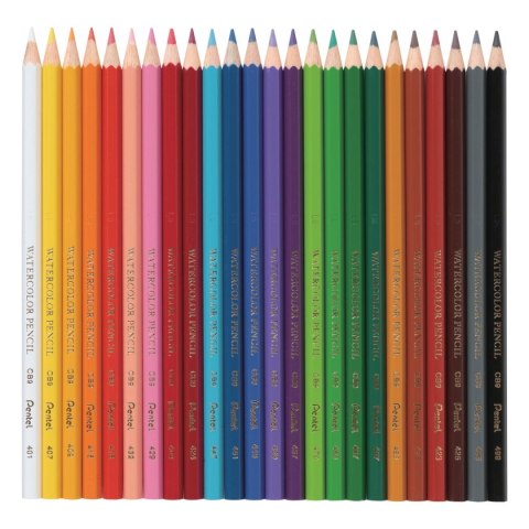 Kredki akwarelowe Pentel 24 kol. (CB9-12U) Kredki akwarelowe Pentel 24 kol. (CB9-12U)