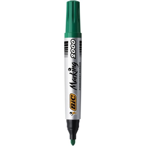 Marker permanentny Bic Marking 2000, zielony 1,5mm okrągła końcówka (8209123) Marker permanentny Bic Marking 2000, zielony 1,5mm okrągła końcówka (8209123)