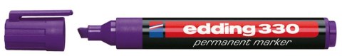Marker permanentny Edding, fiolet 1-5mm ścięta końcówka Marker permanentny Edding, fiolet 1-5mm ścięta końcówka