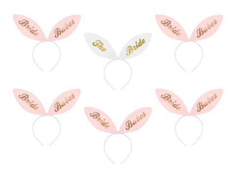 Opaska Partydeco Bride Squad, 29x25 cm (1 op. / 6 szt.) (OP23) Opaska Partydeco Bride Squad, 29x25 cm (1 op. / 6 szt.) (OP23)